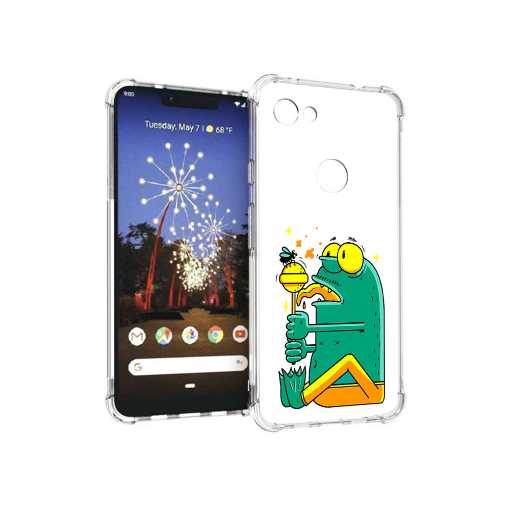 Чехол MyPads Tocco для Google Pixel 3 XL Зеленая лягушка с чупа чупсом, Прозрачный, Tocco
Чехол MyPads Tocco для Google Pixel 3 XL Зеленая лягушка с чупа чупсом, Прозрачный, Tocco