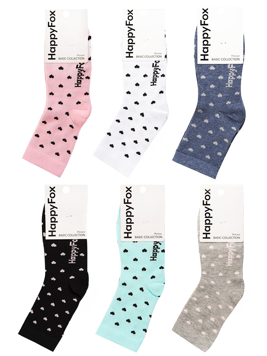 Носки детские HappyFox HFET3001NB, сердечки цветной, 34, Серый;белый;голубой, HFET3001NB
Носки детские HappyFox HFET3001NB, сердечки цветной, 34, Серый;белый;голубой, HFET3001NB