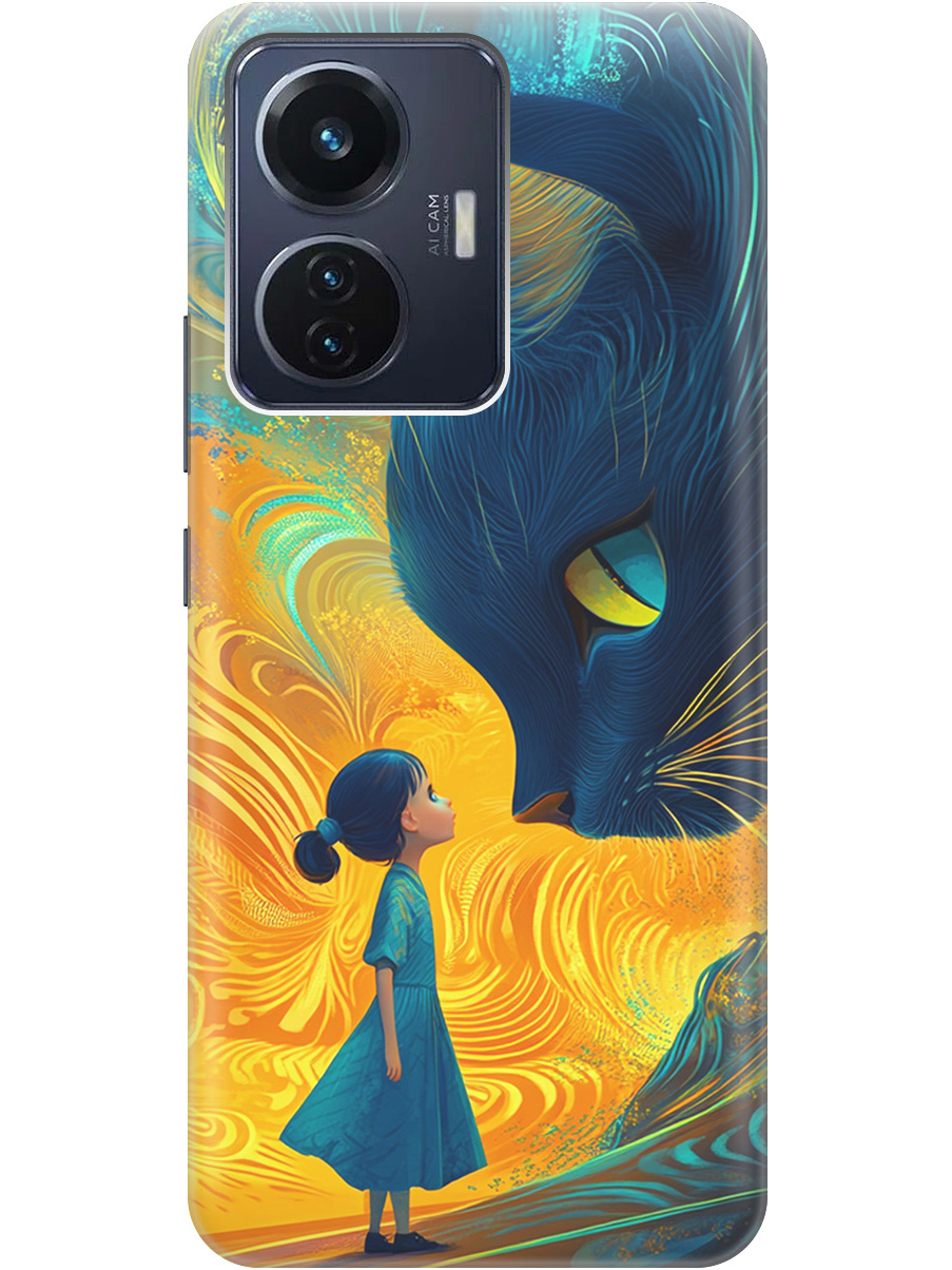 Силиконовый чехол на Vivo T1 с принтом "Девочка и кот", Прозрачный;желтый;синий, 743437885
Силиконовый чехол на Vivo T1 с принтом "Девочка и кот", Прозрачный;желтый;синий, 743437885