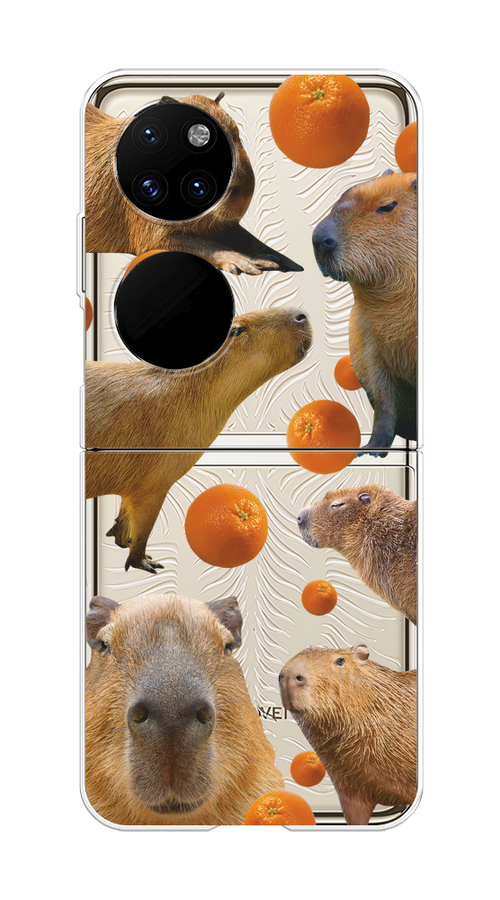 Чехол на Huawei P50 Pocket "Капибара и апельсины", Бежевый;оранжевый, 6107450-1
Чехол на Huawei P50 Pocket "Капибара и апельсины", Бежевый;оранжевый, 6107450-1