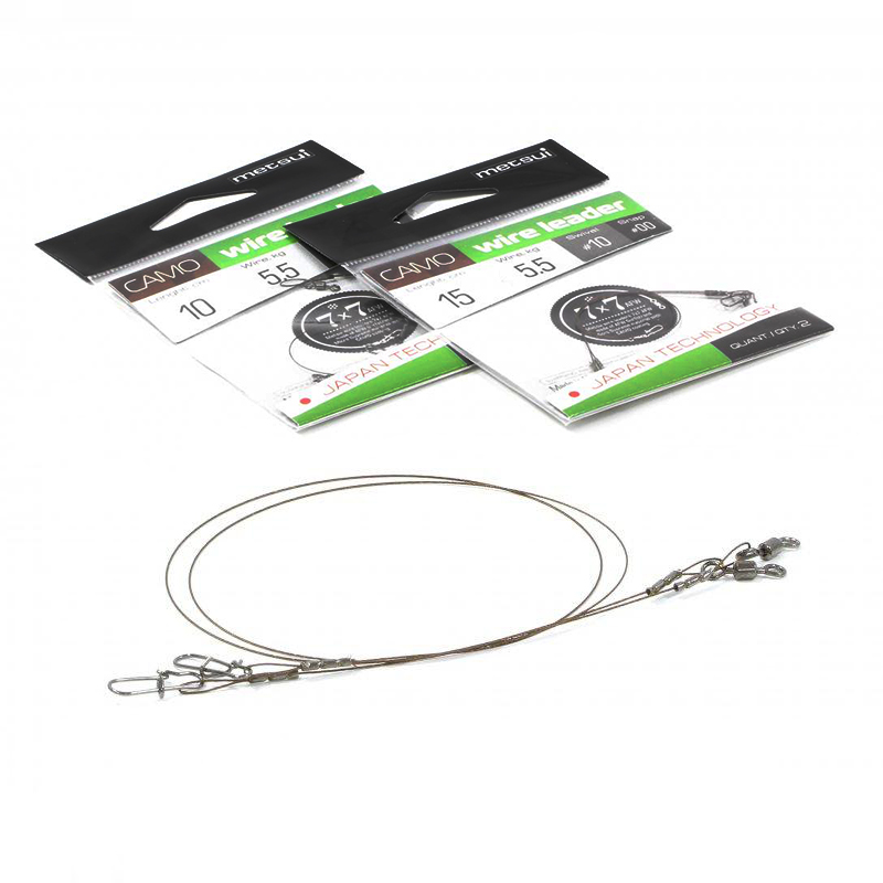 Поводки METSUI 7X7 CAMO WIRE LEADER AFW, 15 см 11.5 кг в уп. 2 шт, Серебристый, 7x7 Camo Wire Leader AFW
Поводки METSUI 7X7 CAMO WIRE LEADER AFW, 15 см 11.5 кг в уп. 2 шт, Серебристый, 7x7 Camo Wire Leader AFW