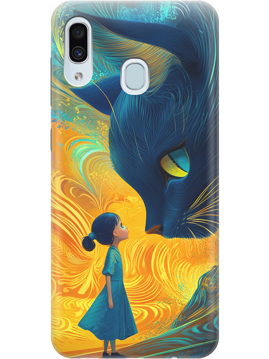 Силиконовый чехол на Samsung Galaxy A40 с принтом "Девочка и кот", Прозрачный;желтый;синий, 720804385
Силиконовый чехол на Samsung Galaxy A40 с принтом "Девочка и кот", Прозрачный;желтый;синий, 720804385