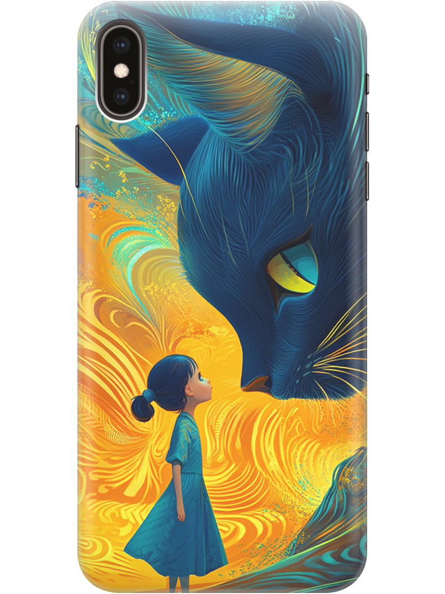 Силиконовый чехол на Apple iPhone XS Max с принтом "Девочка и кот", Прозрачный;желтый;синий, 719086285
Силиконовый чехол на Apple iPhone XS Max с принтом "Девочка и кот", Прозрачный;желтый;синий, 719086285