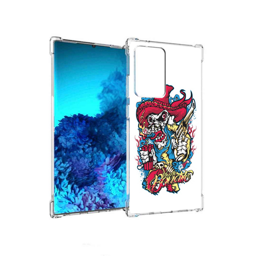 Чехол MyPads Tocco для Samsung Galaxy Note 20 Ultra нарисованный скелет с писталетом, Прозрачный, Tocco
Чехол MyPads Tocco для Samsung Galaxy Note 20 Ultra нарисованный скелет с писталетом, Прозрачный, Tocco
