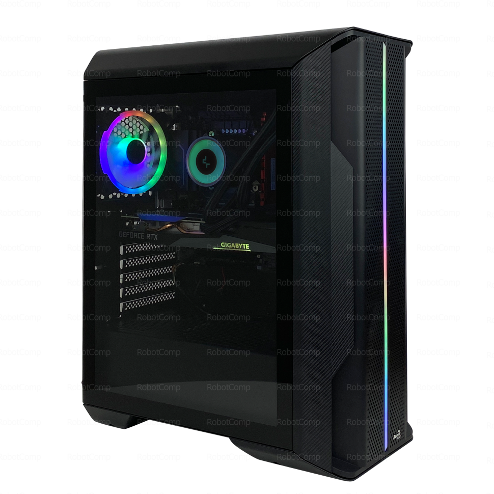 фото Настольный компьютер robotcomp град 2.0 v2 black (град 2.0 v2)