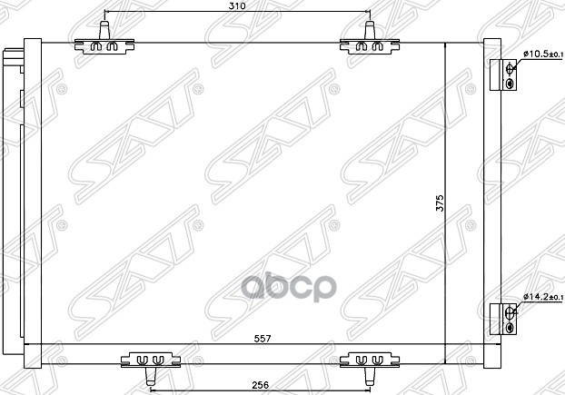 Радиатор Кондиционера Citroen C2/C3/Ds3/C3 Picasso 09- // Peugeot 1007/2008/207/208 Sat Ар
Радиатор Кондиционера Citroen C2/C3/Ds3/C3 Picasso 09- // Peugeot 1007/2008/207/208 Sat Ар