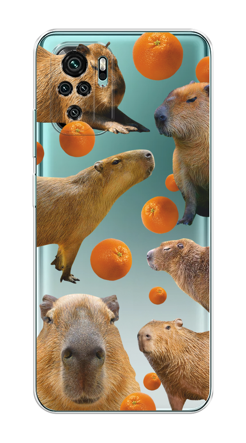 Чехол на Xiaomi Redmi Note 10/Note 10S/Poco M5s "Капибара и апельсины", Бежевый;оранжевый, 39750-1
Чехол на Xiaomi Redmi Note 10/Note 10S/Poco M5s "Капибара и апельсины", Бежевый;оранжевый, 39750-1
