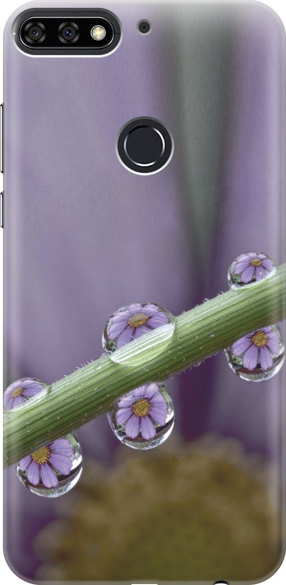 Чехол на Honor 7C/7A Pro/Huawei Y6 Prime (2018) "Сиреневые цветы в каплях", Зеленый;фиолетовый, 3423
Чехол на Honor 7C/7A Pro/Huawei Y6 Prime (2018) "Сиреневые цветы в каплях", Зеленый;фиолетовый, 3423