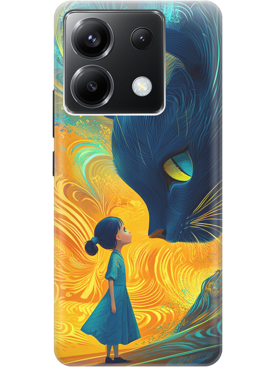 Силиконовый чехол на Xiaomi Redmi Note 13 Pro 5G / Poco X6 5G с принтом "Девочка и кот", Прозрачный;желтый;синий, 779827985
Силиконовый чехол на Xiaomi Redmi Note 13 Pro 5G / Poco X6 5G с принтом "Девочка и кот", Прозрачный;желтый;синий, 779827985
