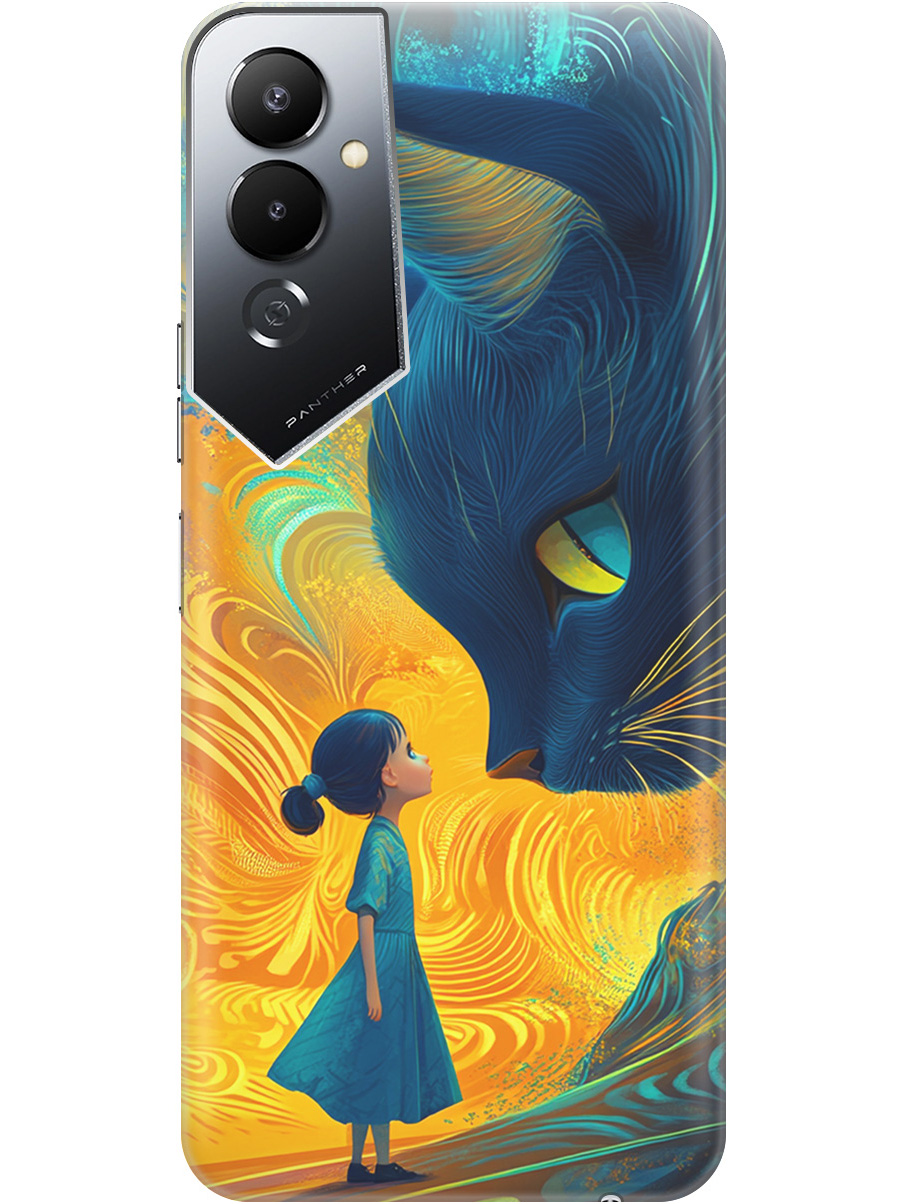 Силиконовый чехол на Tecno Pova 4 с принтом "Девочка и кот", Прозрачный;желтый;синий, 762091485
Силиконовый чехол на Tecno Pova 4 с принтом "Девочка и кот", Прозрачный;желтый;синий, 762091485