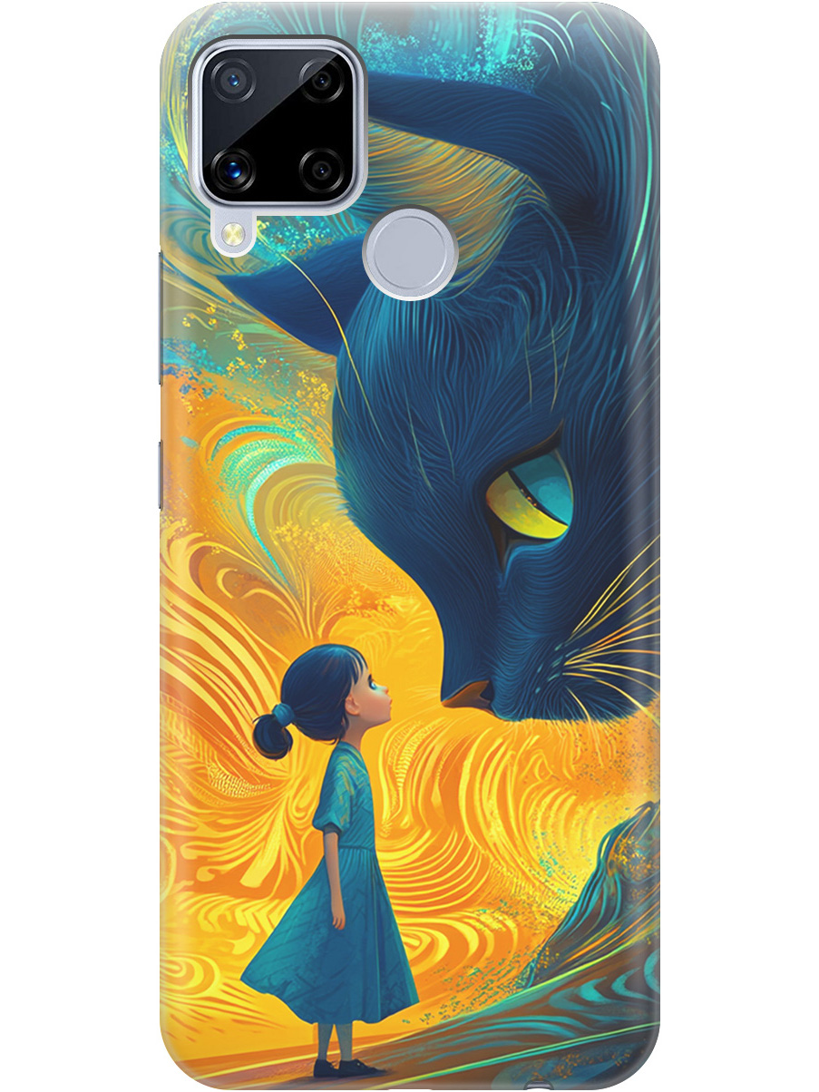 Силиконовый чехол на realme C15 / C25 с принтом "Девочка и кот", Прозрачный;желтый;синий, 726149885
Силиконовый чехол на realme C15 / C25 с принтом "Девочка и кот", Прозрачный;желтый;синий, 726149885