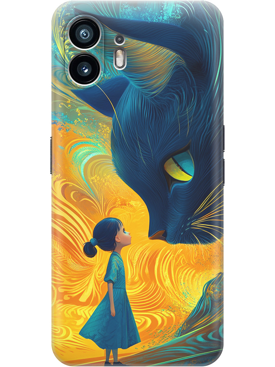 Силиконовый чехол на Nothing Phone (2) с принтом "Девочка и кот", Прозрачный;желтый;синий, 784811585
Силиконовый чехол на Nothing Phone (2) с принтом "Девочка и кот", Прозрачный;желтый;синий, 784811585