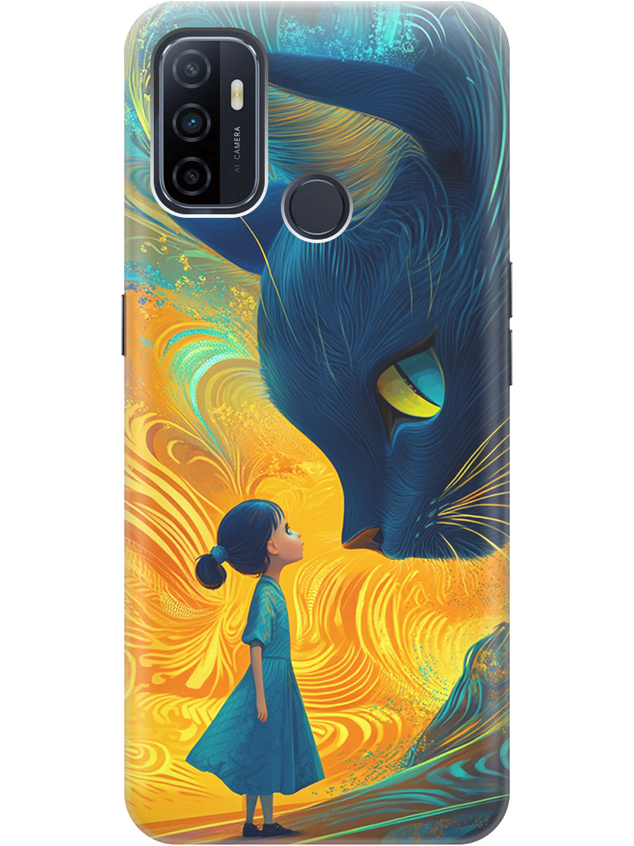 Силиконовый чехол на Oppo A53 (2020) / A32 с принтом "Девочка и кот", Прозрачный;желтый;синий, 726148785
Силиконовый чехол на Oppo A53 (2020) / A32 с принтом "Девочка и кот", Прозрачный;желтый;синий, 726148785