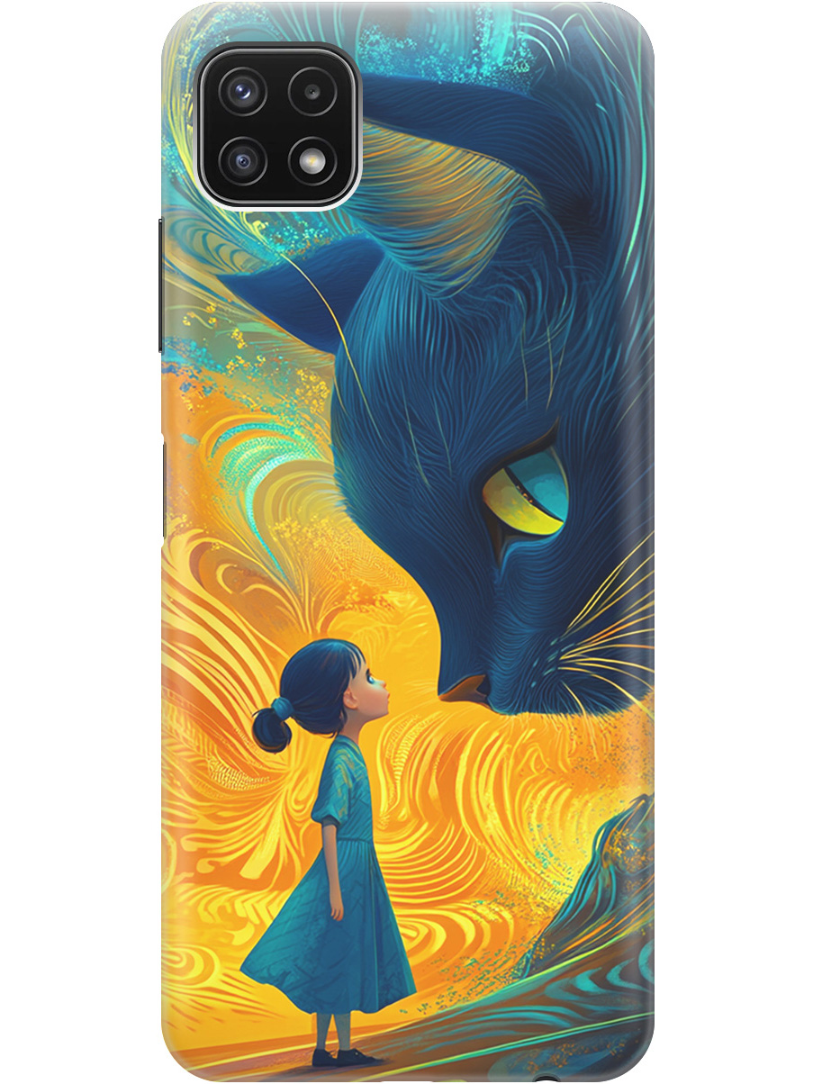 Силиконовый чехол на Samsung Galaxy A22s 5G с принтом "Девочка и кот", Прозрачный;желтый;синий, 734082085
Силиконовый чехол на Samsung Galaxy A22s 5G с принтом "Девочка и кот", Прозрачный;желтый;синий, 734082085