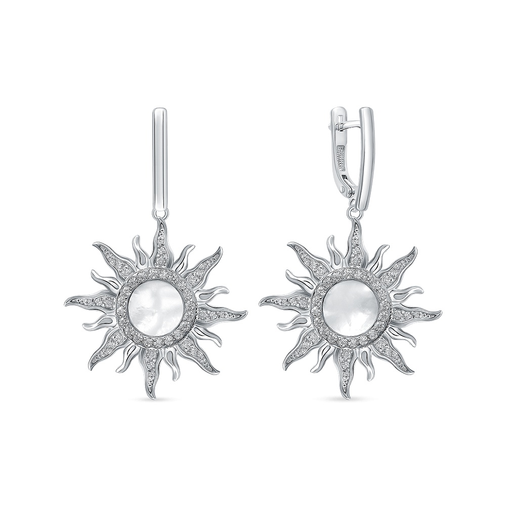 Серьги подвески из серебра 585Gold 702011680, перламутр искусственный/фианит, 702011680
Серьги подвески из серебра 585Gold 702011680, перламутр искусственный/фианит, 702011680