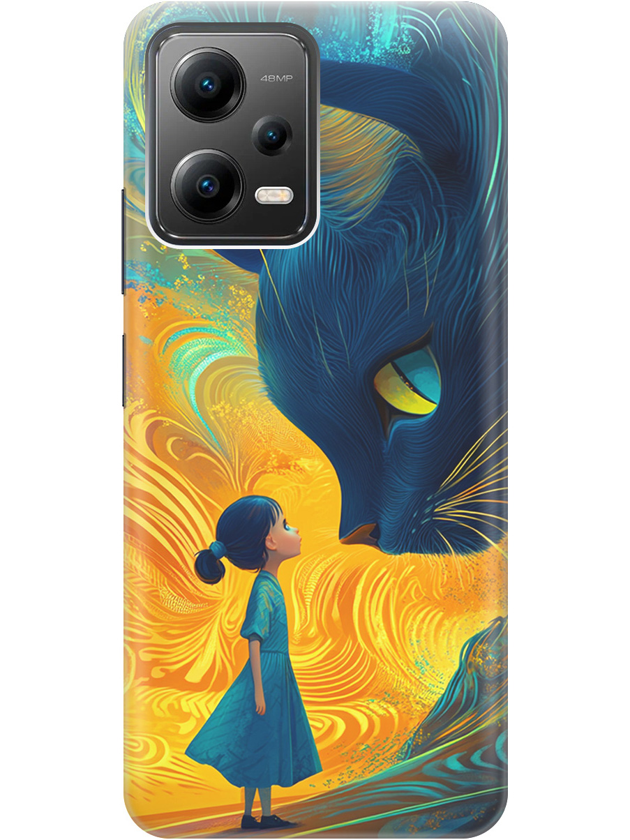 Силиконовый чехол на Xiaomi Poco X5 5G с принтом "Девочка и кот", Прозрачный;желтый;синий, 767959685
Силиконовый чехол на Xiaomi Poco X5 5G с принтом "Девочка и кот", Прозрачный;желтый;синий, 767959685