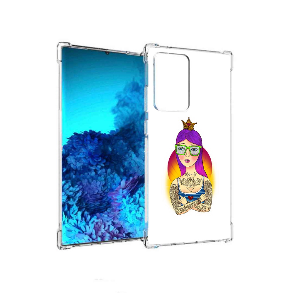 Чехол MyPads Tocco для Samsung Galaxy Note 20 Ultra девушка в татуировках с короной, Прозрачный, Tocco
Чехол MyPads Tocco для Samsung Galaxy Note 20 Ultra девушка в татуировках с короной, Прозрачный, Tocco
