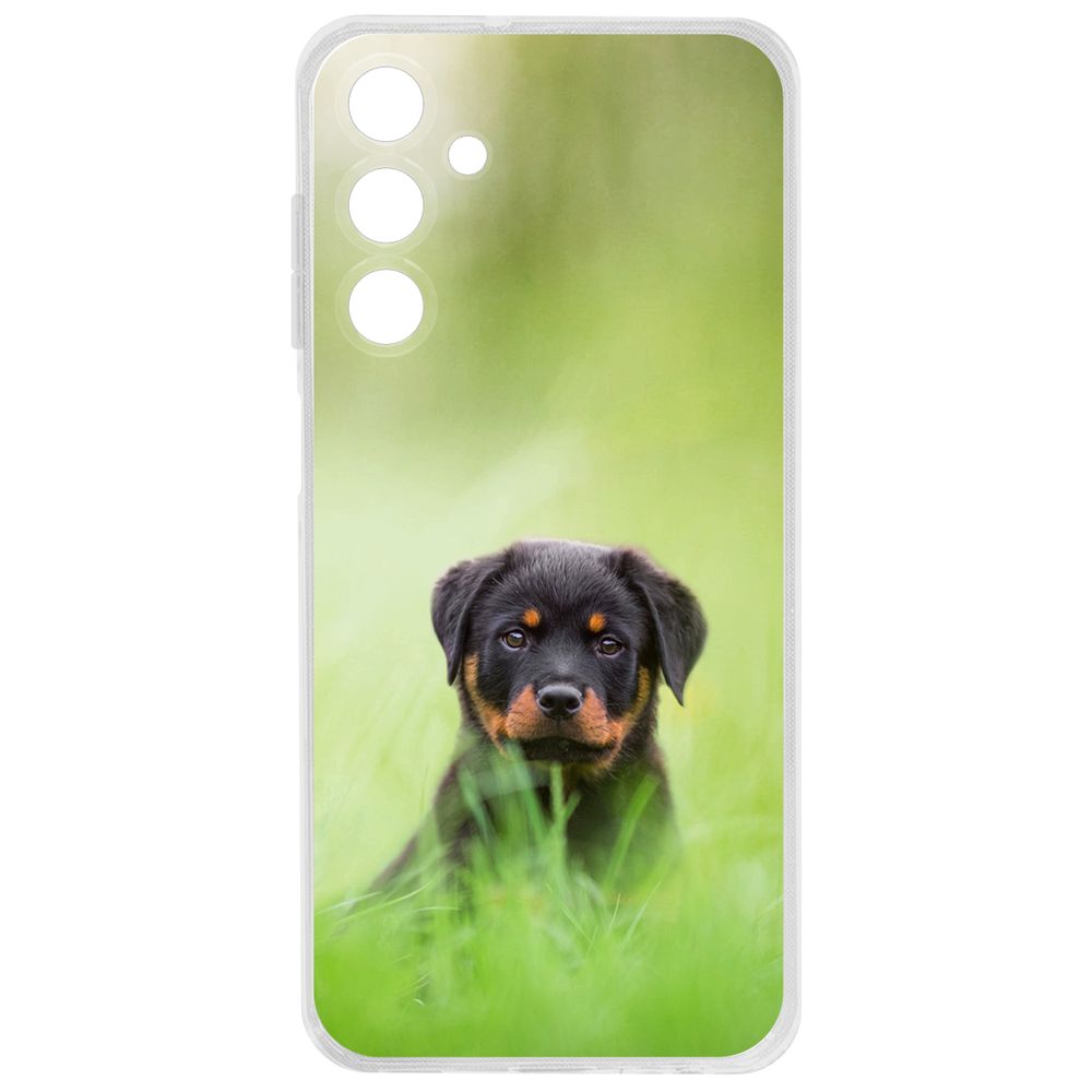 Чехол-накладка Krutoff Clear Case Щенок ротвейлера для Samsung Galaxy A25 5G (A256), Прозрачный
Чехол-накладка Krutoff Clear Case Щенок ротвейлера для Samsung Galaxy A25 5G (A256), Прозрачный