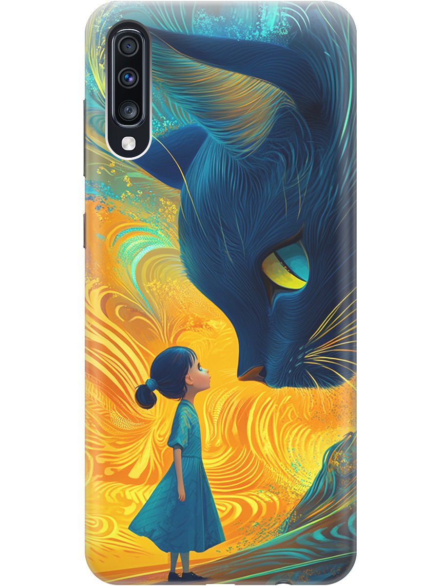 Силиконовый чехол на Samsung Galaxy A70 / A70s с принтом "Девочка и кот", Прозрачный;желтый;синий, 720804485
Силиконовый чехол на Samsung Galaxy A70 / A70s с принтом "Девочка и кот", Прозрачный;желтый;синий, 720804485