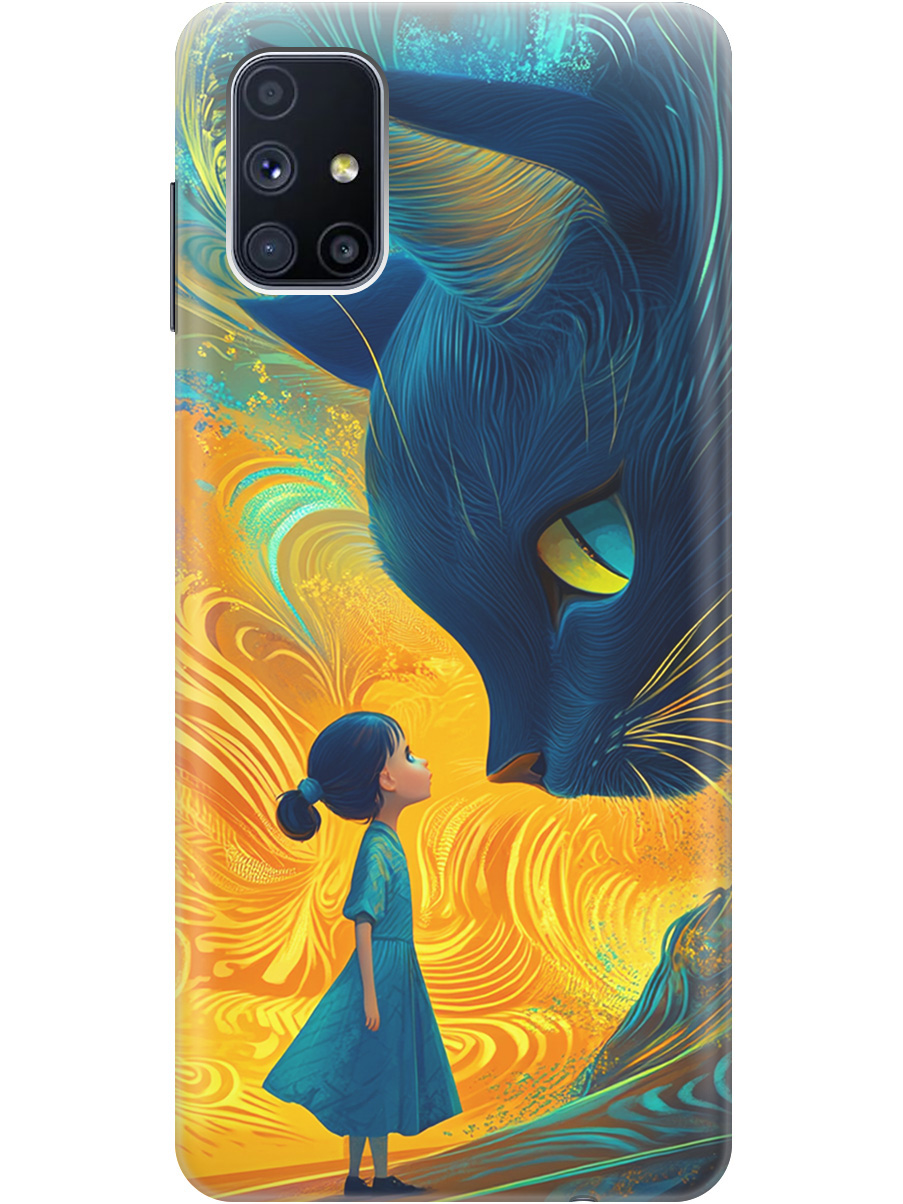 Силиконовый чехол на Samsung Galaxy M51 с принтом "Девочка и кот", Прозрачный;желтый;синий, 723412585
Силиконовый чехол на Samsung Galaxy M51 с принтом "Девочка и кот", Прозрачный;желтый;синий, 723412585
