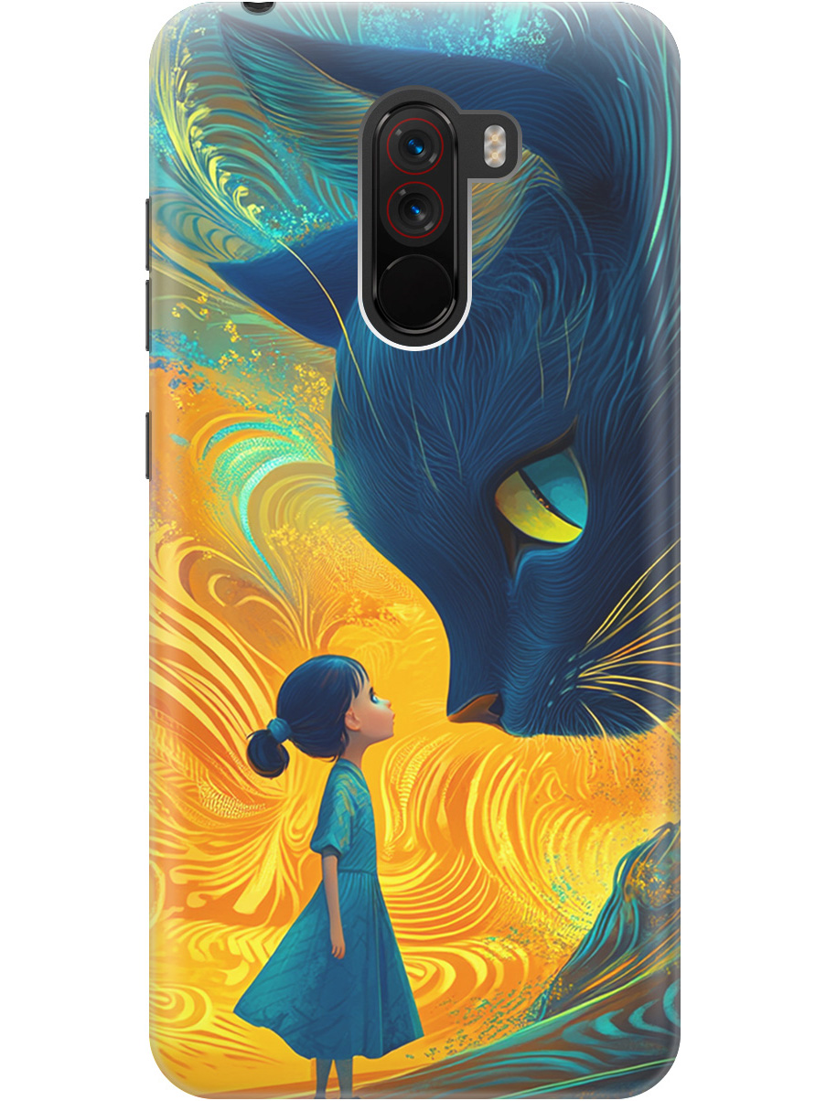 Силиконовый чехол на Xiaomi Pocophone F1 с принтом "Девочка и кот", Прозрачный;желтый;синий, 719373385
Силиконовый чехол на Xiaomi Pocophone F1 с принтом "Девочка и кот", Прозрачный;желтый;синий, 719373385