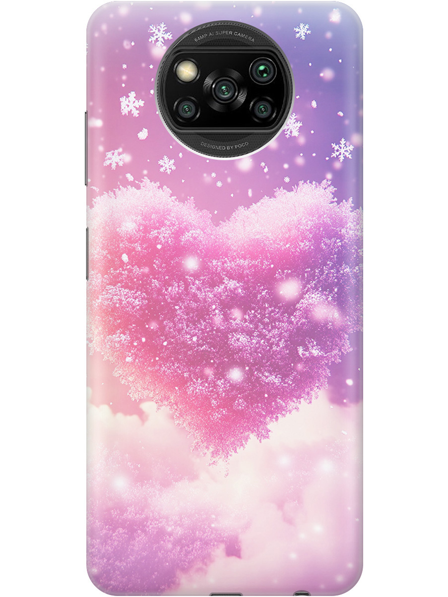 Силиконовый чехол на Xiaomi Poco X3 / X3 Pro с принтом "Пушистое сердце", Прозрачный;белый;розовый, 723602791
Силиконовый чехол на Xiaomi Poco X3 / X3 Pro с принтом "Пушистое сердце", Прозрачный;белый;розовый, 723602791