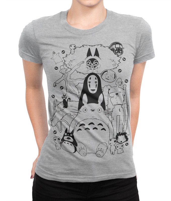 Футболка женская Dream Shirts Мультфильмы Студии Гибли серая 2XL, Серый, Мультфильмы Студии Гибли
Футболка женская Dream Shirts Мультфильмы Студии Гибли серая 2XL, Серый, Мультфильмы Студии Гибли