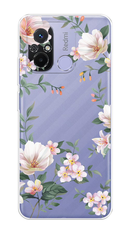 Чехол на Redmi 12C/Poco C55 "Beautiful white flowers", Бежевый;зеленый, 317550-1
Чехол на Redmi 12C/Poco C55 "Beautiful white flowers", Бежевый;зеленый, 317550-1