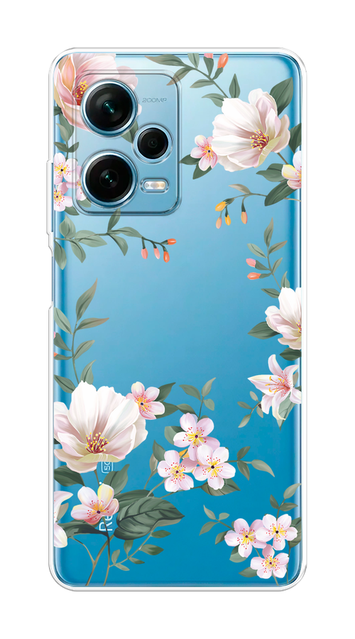 Чехол на Xiaomi Redmi Note 12 Pro Plus "Beautiful white flowers", Бежевый;зеленый, 317150-1
Чехол на Xiaomi Redmi Note 12 Pro Plus "Beautiful white flowers", Бежевый;зеленый, 317150-1