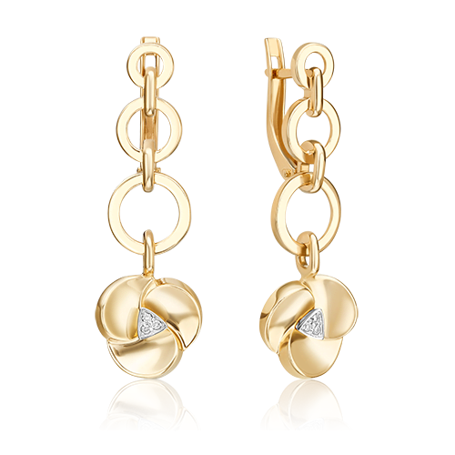 Серьги подвески из золота с бриллиантом PLATINA jewelry 02-5013-00-101-1121, 02-5013-00-101-1121
Серьги подвески из золота с бриллиантом PLATINA jewelry 02-5013-00-101-1121, 02-5013-00-101-1121