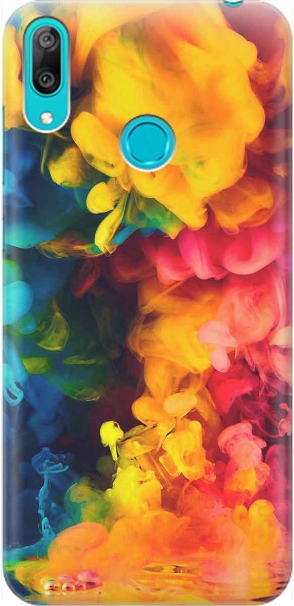 Силиконовый чехол на Huawei Y7 (2019) с принтом "Красочное буйство", Желтый;розовый, 1477
Силиконовый чехол на Huawei Y7 (2019) с принтом "Красочное буйство", Желтый;розовый, 1477