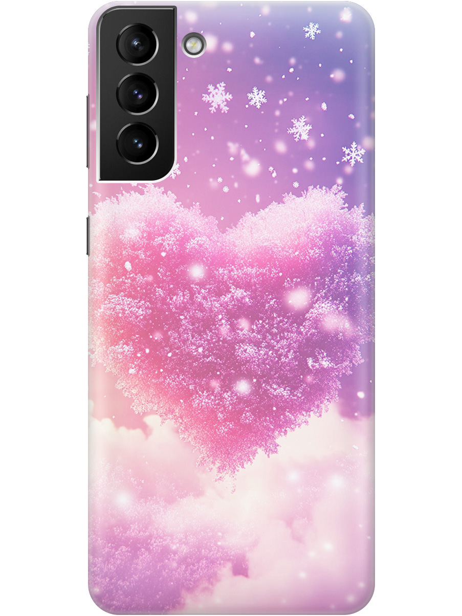 Силиконовый чехол на Samsung Galaxy S21+ с принтом "Пушистое сердце", Прозрачный;белый;розовый, 724127591
Силиконовый чехол на Samsung Galaxy S21+ с принтом "Пушистое сердце", Прозрачный;белый;розовый, 724127591