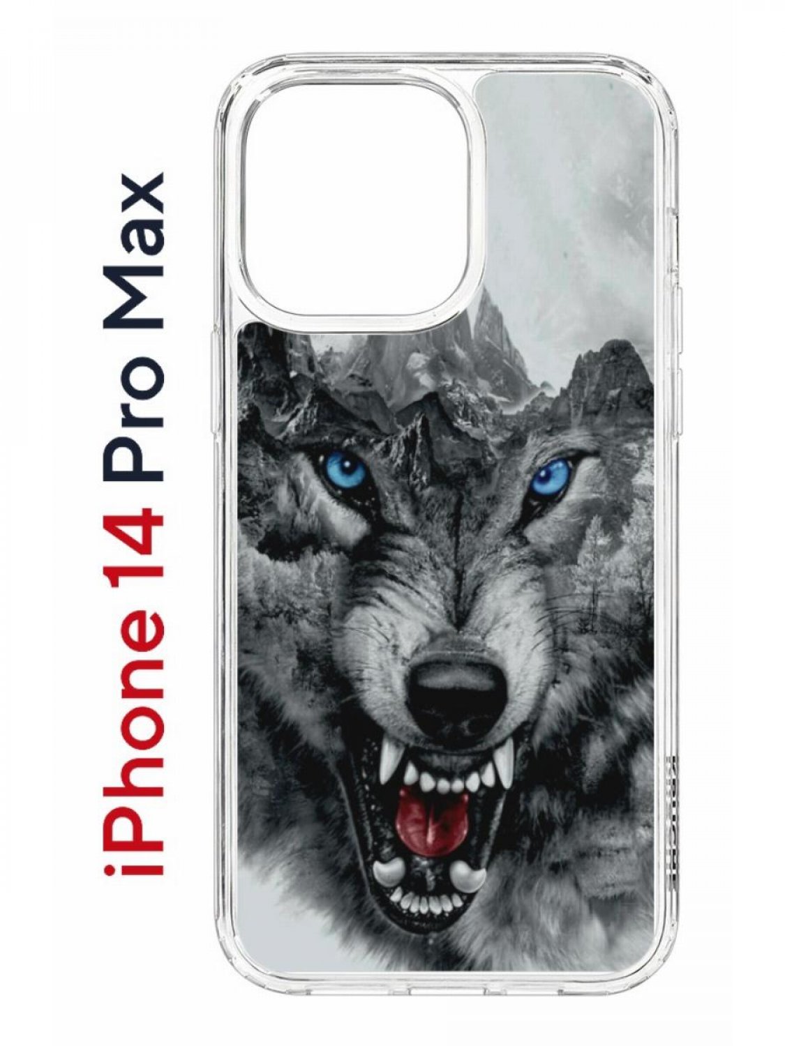 Чехол на iPhone 14 Pro Max с принтом Kruche Print Волк, бампер с защитой камеры, Прозрачный;серый;голубой;белый, Айфон 14 Про Макс
Чехол на iPhone 14 Pro Max с принтом Kruche Print Волк, бампер с защитой камеры, Прозрачный;серый;голубой;белый, Айфон 14 Про Макс