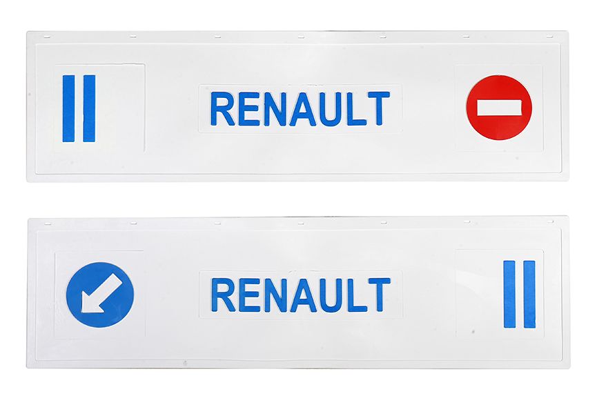Комплект брызговиков RENAULT длинномер из 2-х частей 1200*350 синяя надпись белая резина
Комплект брызговиков RENAULT длинномер из 2-х частей 1200*350 синяя надпись белая резина