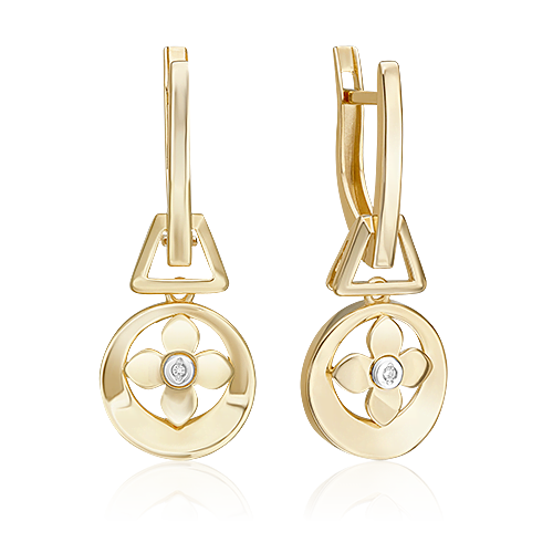 Серьги подвески из золота с бриллиантом PLATINA jewelry 02-5008-00-101-1121, 02-5008-00-101-1121
Серьги подвески из золота с бриллиантом PLATINA jewelry 02-5008-00-101-1121, 02-5008-00-101-1121