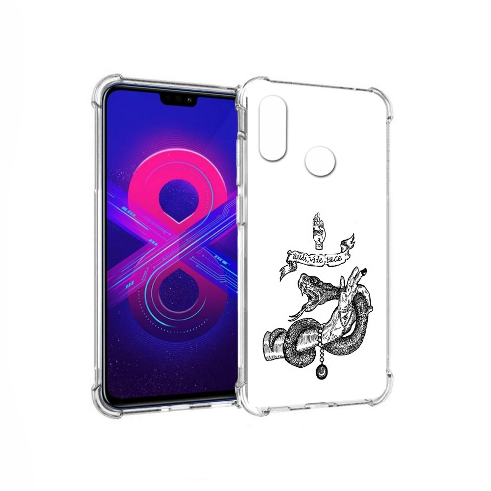 Чехол MyPads Tocco для Honor 8X Max змея на руке рисунок (PT118941.31.366), Прозрачный, Tocco
Чехол MyPads Tocco для Honor 8X Max змея на руке рисунок (PT118941.31.366), Прозрачный, Tocco