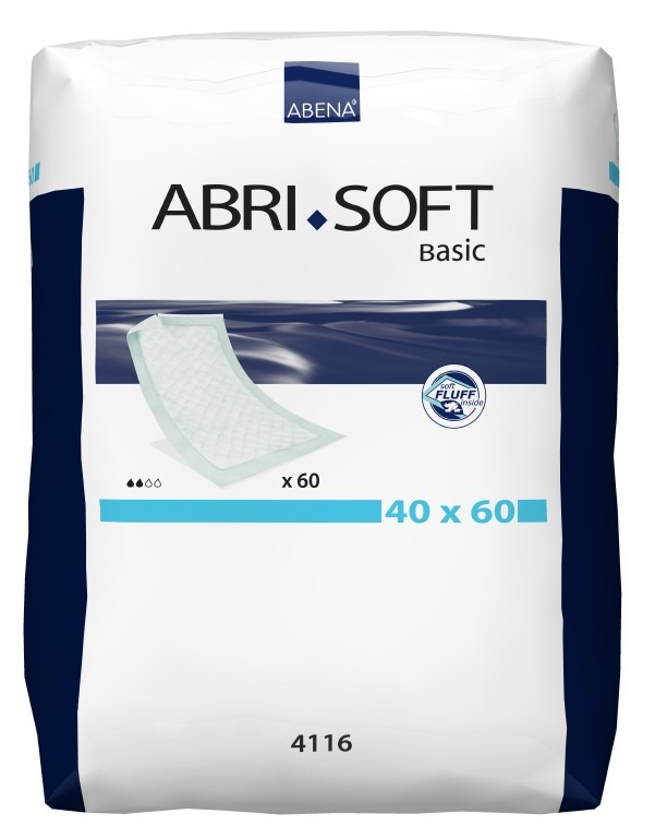 Abena Abri-Soft Basic / Абена Абри-Софт Бейсик - впитывающие пеленки, 40x60 см, 60 шт.
Abena Abri-Soft Basic / Абена Абри-Софт Бейсик - впитывающие пеленки, 40x60 см, 60 шт.