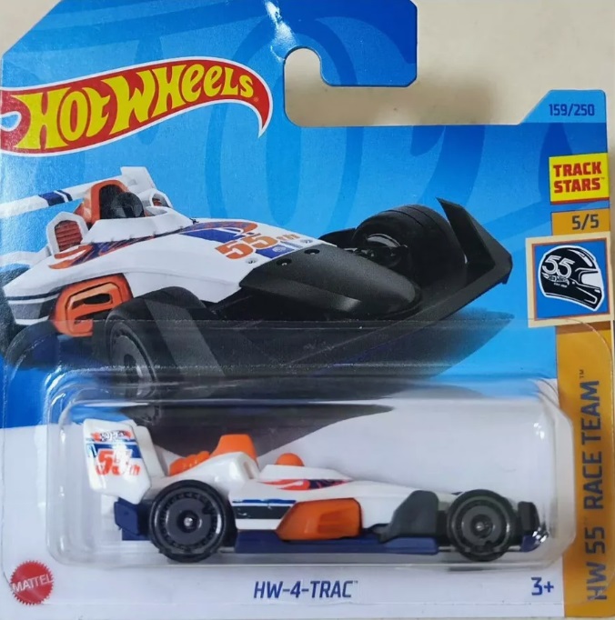 Машинка базовой коллекции Hot Wheels HW-4-TRAC белая 5785/HKK30, Белый;оранжевый;синий, 5785
Машинка базовой коллекции Hot Wheels HW-4-TRAC белая 5785/HKK30, Белый;оранжевый;синий, 5785