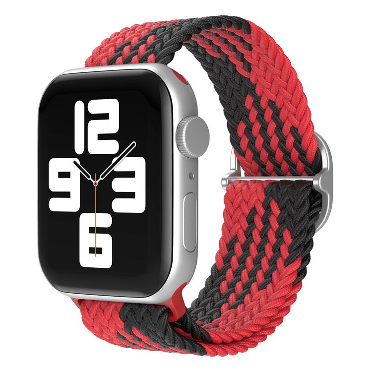 Ремешок для Apple Watch 1-9/SE (38/40/41 мм), черно-красный, Черный;красный, Ремешок для Apple Watch 1-9 / SE (38/40/41 мм), регулируемый по длине
Ремешок для Apple Watch 1-9/SE (38/40/41 мм), черно-красный, Черный;красный, Ремешок для Apple Watch 1-9 / SE (38/40/41 мм), регулируемый по длине