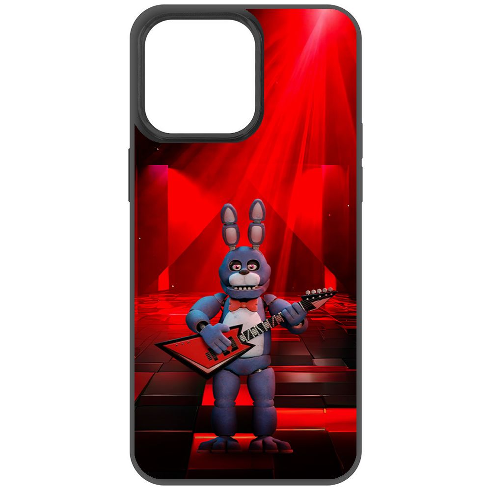 Чехол-накладка Krutoff Soft Case ФНАФ - Бонни с гитарой для iPhone 15 Pro Max черный
Чехол-накладка Krutoff Soft Case ФНАФ - Бонни с гитарой для iPhone 15 Pro Max черный