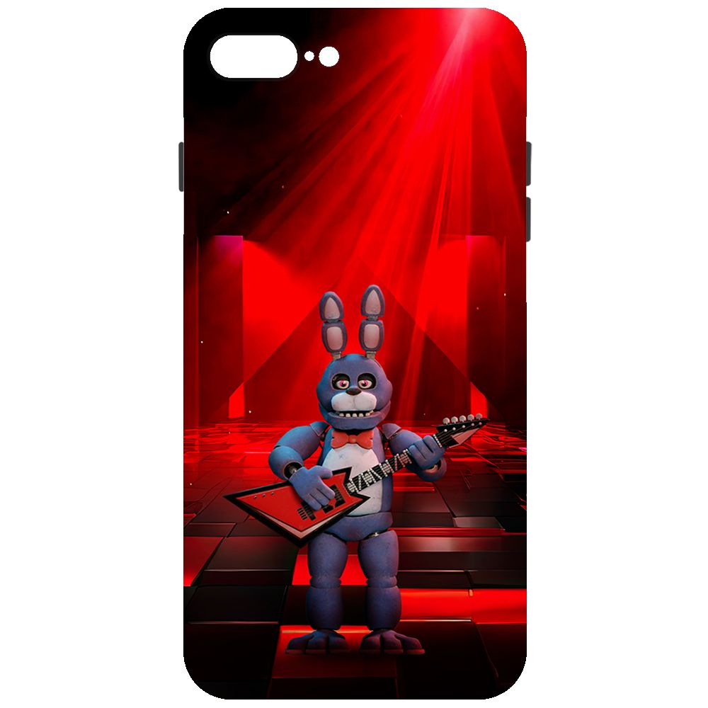 Чехол-накладка Krutoff Soft Case ФНАФ - Бонни с гитарой для iPhone 7 Plus/8 Plus черный
Чехол-накладка Krutoff Soft Case ФНАФ - Бонни с гитарой для iPhone 7 Plus/8 Plus черный
