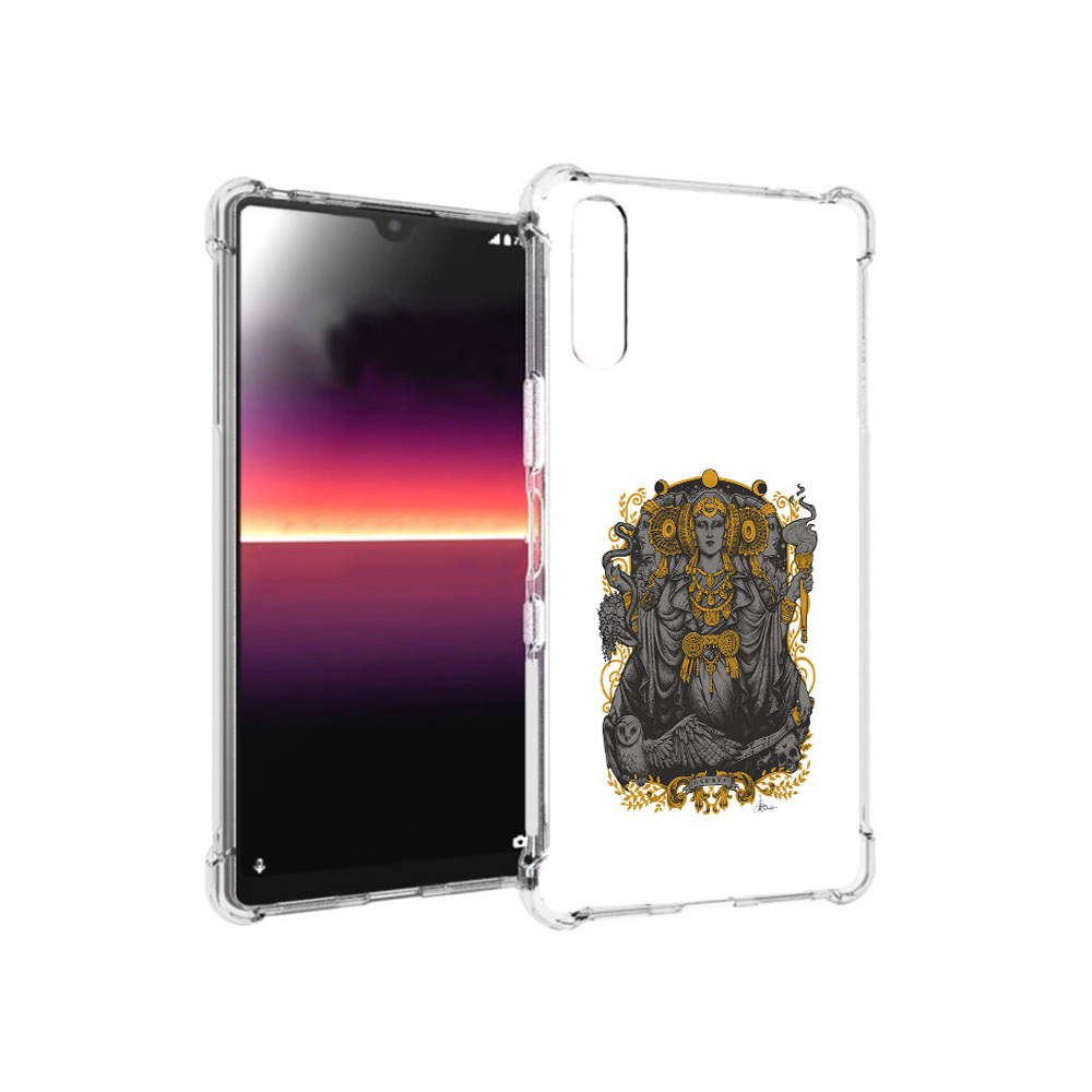 Чехол MyPads Tocco для Sony Xperia L4 божество с золотыми элементами (PT227010.235.241), Прозрачный, Tocco
Чехол MyPads Tocco для Sony Xperia L4 божество с золотыми элементами (PT227010.235.241), Прозрачный, Tocco