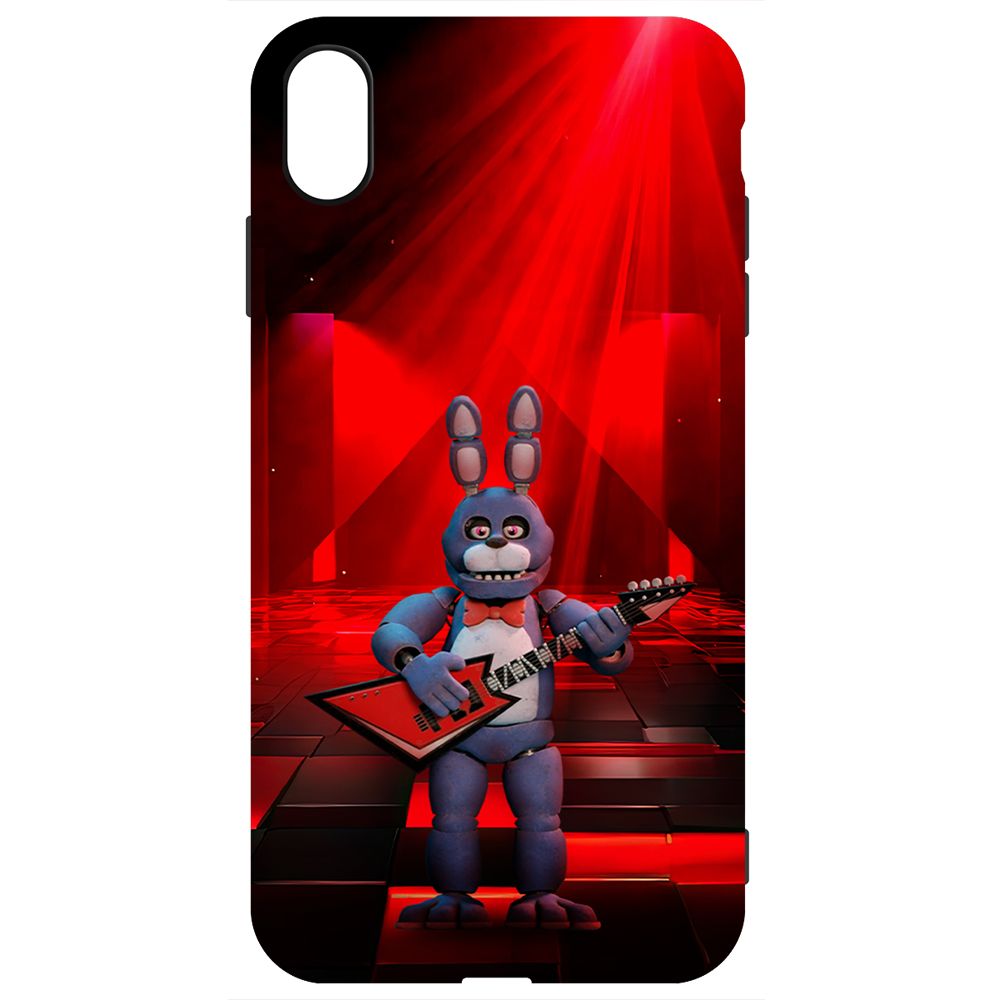 Чехол-накладка Krutoff Soft Case ФНАФ - Бонни с гитарой для iPhone XS Max черный
Чехол-накладка Krutoff Soft Case ФНАФ - Бонни с гитарой для iPhone XS Max черный