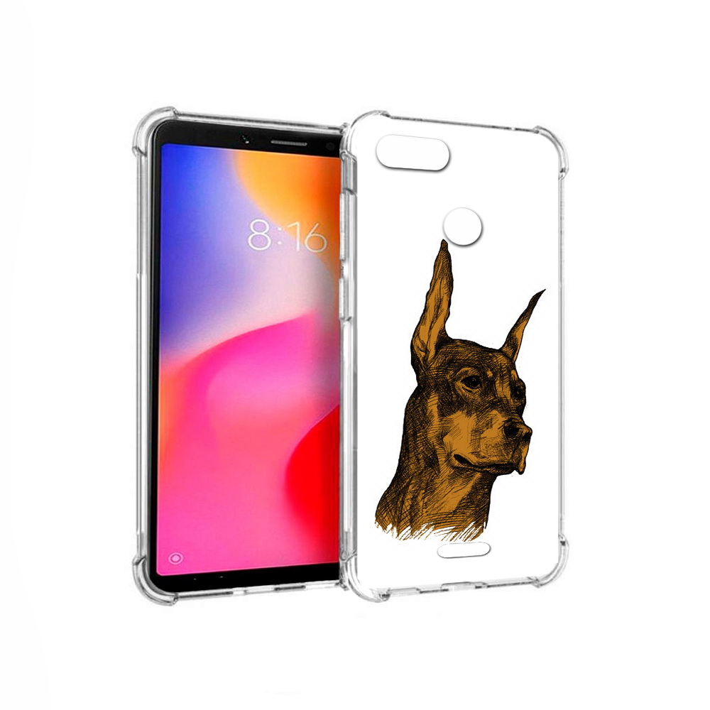 Чехол MyPads Tocco для Xiaomi Redmi 6 скетч доберман (PT113762.304.605), Прозрачный, Tocco
Чехол MyPads Tocco для Xiaomi Redmi 6 скетч доберман (PT113762.304.605), Прозрачный, Tocco