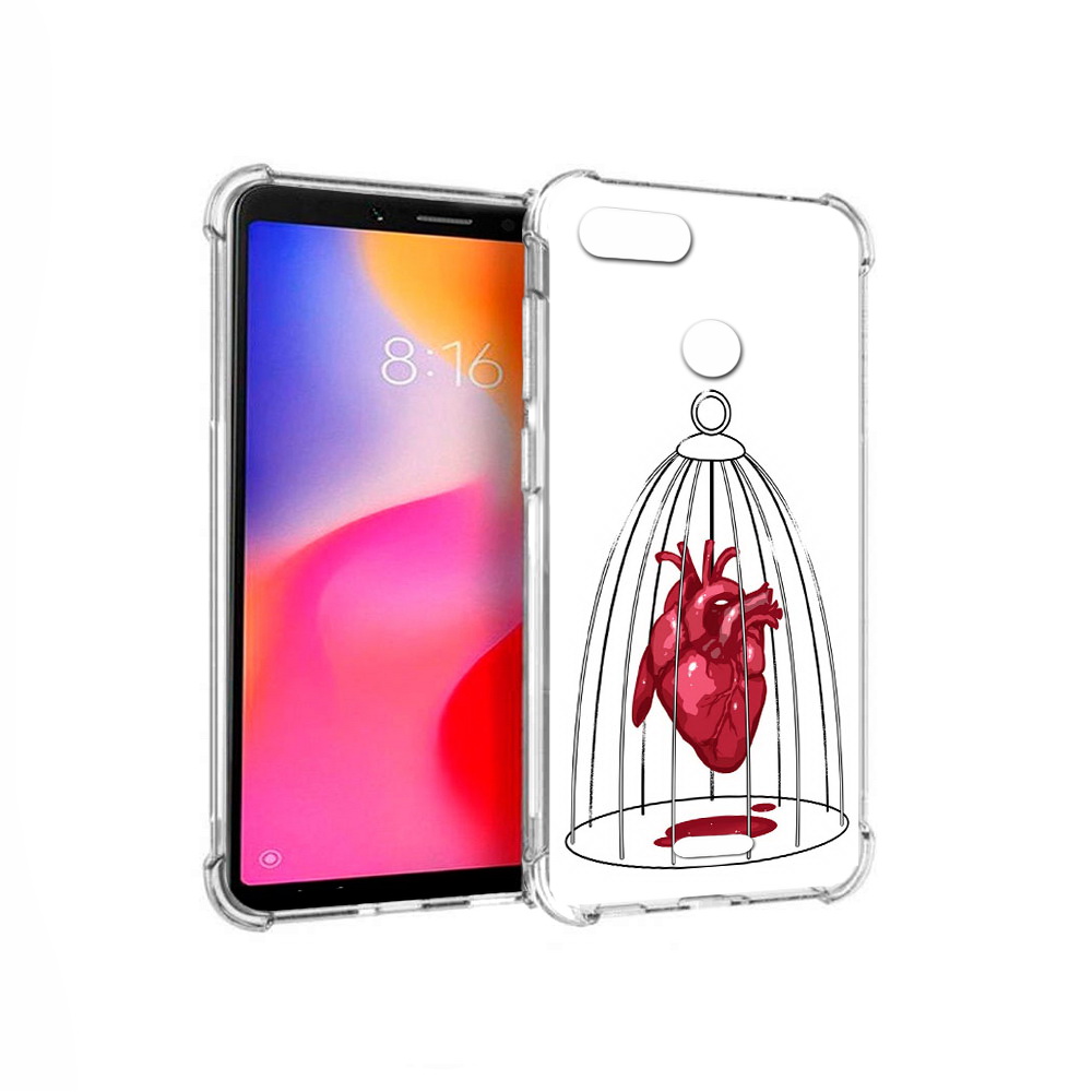 Чехол MyPads Tocco для Xiaomi Redmi 6 сердце в клетке (PT113762.304.597), Прозрачный, Tocco
Чехол MyPads Tocco для Xiaomi Redmi 6 сердце в клетке (PT113762.304.597), Прозрачный, Tocco
