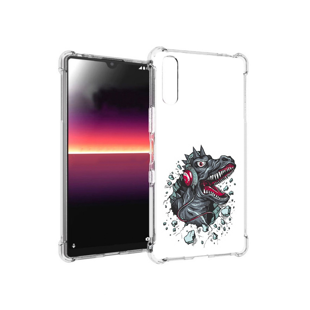 Чехол MyPads Tocco для Sony Xperia L4 Нарисованный динозавр в наушниках (PT227010.235.124), Прозрачный, Tocco
Чехол MyPads Tocco для Sony Xperia L4 Нарисованный динозавр в наушниках (PT227010.235.124), Прозрачный, Tocco