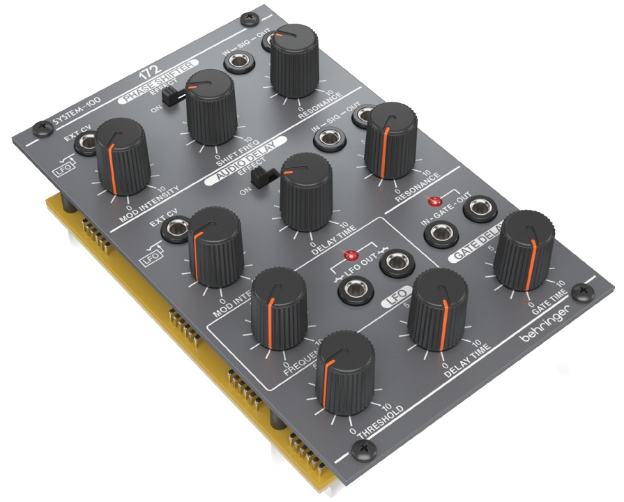Модуль Eurorack Behringer SYSTEM 100 172 PHASE SHIFTER/AUDIO DELAY/GATE DELAY/LFO, SYSTEM 100 172 PHASE SHIFTER/AUDIO DELAY/GATE DELAY/LFO
Модуль Eurorack Behringer SYSTEM 100 172 PHASE SHIFTER/AUDIO DELAY/GATE DELAY/LFO, SYSTEM 100 172 PHASE SHIFTER/AUDIO DELAY/GATE DELAY/LFO