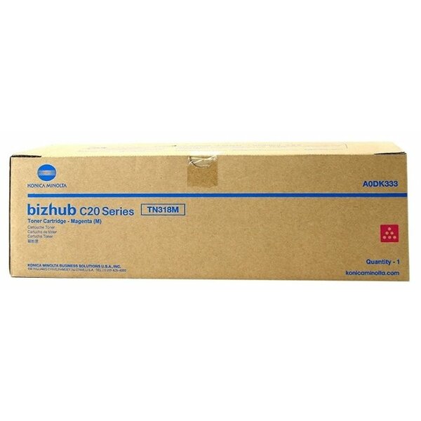 Картридж Konica-Minolta TN-318M/A0DK353 оригинальный пурпурный для Konica Minolta Bizhub
Картридж Konica-Minolta TN-318M/A0DK353 оригинальный пурпурный для Konica Minolta Bizhub