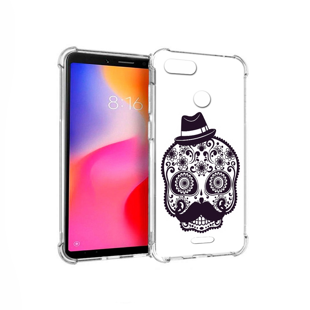 Чехол MyPads Tocco для Xiaomi Redmi 6 разрисованный скелет (PT113762.304.575), Прозрачный, Tocco
Чехол MyPads Tocco для Xiaomi Redmi 6 разрисованный скелет (PT113762.304.575), Прозрачный, Tocco