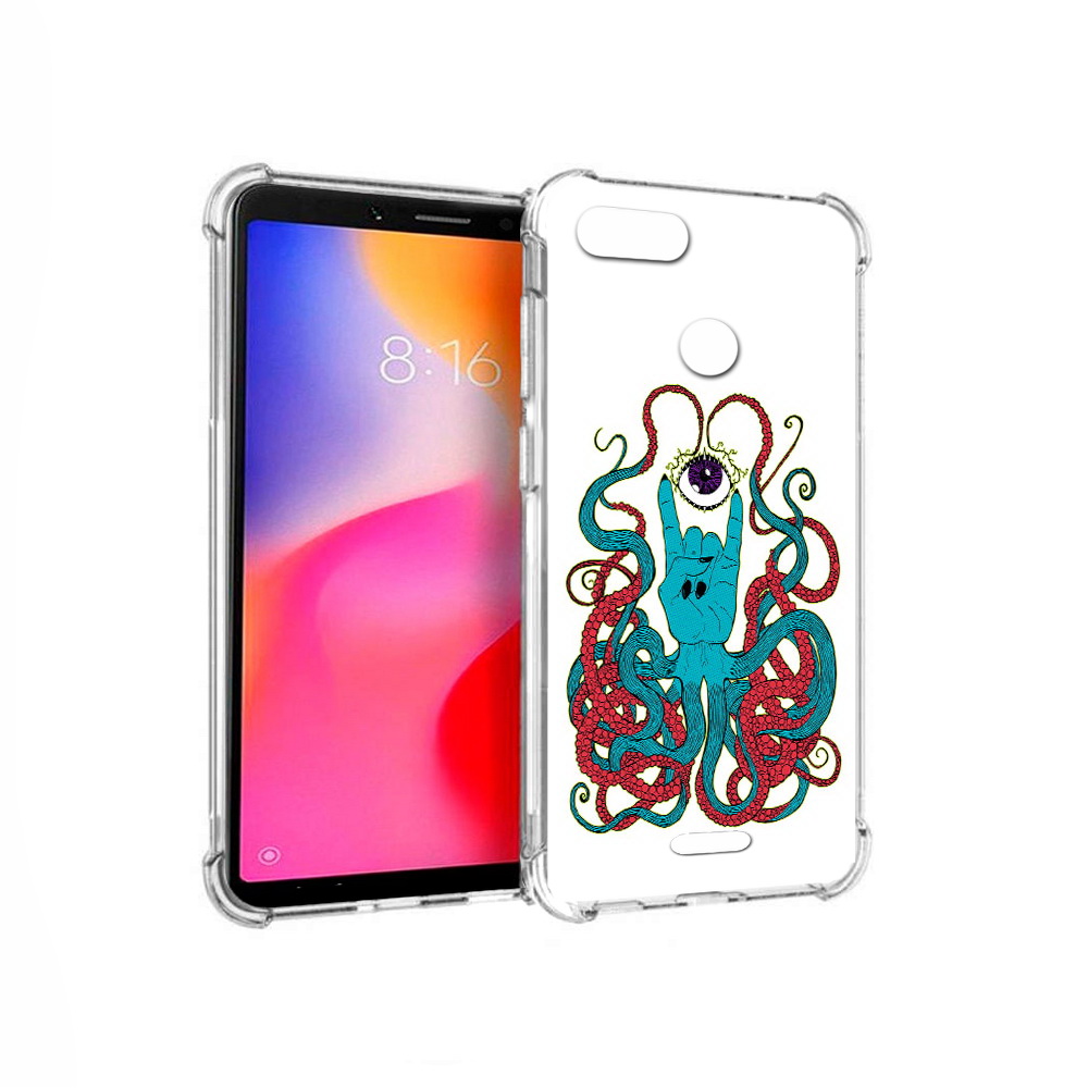 Чехол MyPads Tocco для Xiaomi Redmi 6 осьминог-рука абстракция (PT113762.304.530), Прозрачный, Tocco
Чехол MyPads Tocco для Xiaomi Redmi 6 осьминог-рука абстракция (PT113762.304.530), Прозрачный, Tocco
